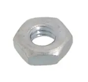 B&P Lamp 8/32F Steel Hexnut, 11/16" Dia.