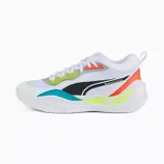 Puma Playmaker Pro Unisex Basketball Shoes Puma White 377572-02 Grip 7.5 9 light