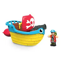 在飛比找Yahoo奇摩購物中心優惠-【WOW Toys 驚奇玩具】 洗澡玩具 - 海盜船皮普