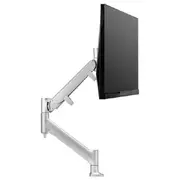 Awms-hxb-h-s - Atdec desk mount, silver, hd f-clamp, up to 16kg (12kg curved), vesa up to 100x100