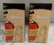 Lot of 2 750ml Blanton’s Single Barrel Bourbon Boxes Buffalo Trace Distillery