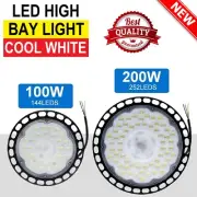 UFO LED High Bay Light 100W 200W Warehouse Industrial Factory Light Factory Lamp