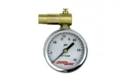 Accu-Gage® by Milton® Presta Valve Bike Tire Pressure Gauge with Bleeder Valve