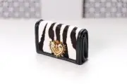 Dolce & Gabbana Runway Black/White "Devotion" DG MICRO Wallet Bag RRP $1,895