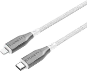 Cygnett USB 2.0 Armoured braided USB C Lightning 2m White