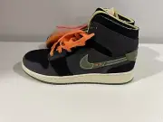 Jordan 1 Mid Se Craft Gs Olive Size 5.5y