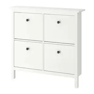 IKEA HEMNES 四層鞋櫃 白色