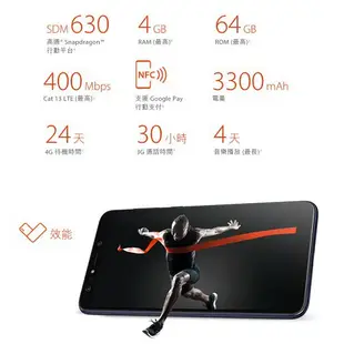 ASUS Zenfone 5Q ZC600KL (4+64GB) 6吋智慧型手機 拆封新品 現貨 蝦皮直送