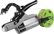 Electric Binding Machine Garden Tools Plant Tying Tool VegetableStem Strapping Tapener Machine Electric Plant Tying(Machine with 2straps)