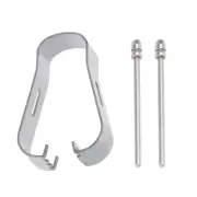 2Pcs Round Head Metal Pen Refills with Clip for Remarkable Write Styluses
