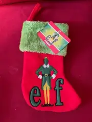 BUDDY The Elf Movie Mini Christmas Stocking 9-Inch (NWT)
