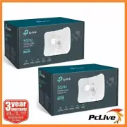2x TP-Link CPE605 5GHz 150Mbps 23dBi Outdoor Wireless Access Point Long Range