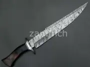 HAND FORGED DAMASCUS STEEL CUSTOM MADE DAMASCUS KNIFE