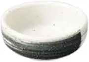 Yamashita Crafts 905146239 Small Plate, Black Brush, Chiyoku, 2.6 x 1.1 inches (6.7 x 2.8 cm)