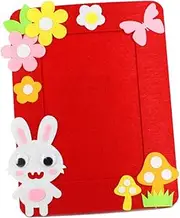 DIY Photo Frame for Boys and Girls in Nonwovens Scrapbook Craft for Party Games