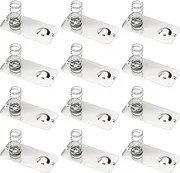 VGOL 30PCS AA Battery Spring Contact Plate 26x12mm Positive to Negative Conversion Spring Contact Nickeling Plate for Remote Control Toy Car Battery Radio LED Light