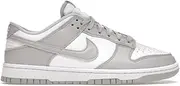 [Nike] Men's Dunk Low Retro Trainers, White Grey Fog, 49.5 EU, White Grey Fog, 15 US