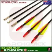 10x 26" Fiberglass Arrows 10-30lbs KIDS Practice Target Recurve Compound Bow