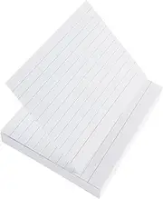 200pcs Heavy Lined Index Cards Thick Horizontal Ruled Notecards for Studying Note Taking Presentations and Office Use Versatile Flashcards with Lines for Organized Writing
