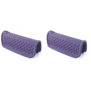 2x Dexas 15.5cm Silicone Pot/Pan Holder Protector Kitchen Cooking Accessory PRPL