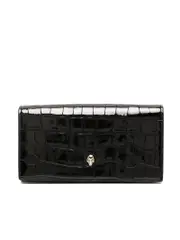 Alexander Mcqueen Skull-Embellished Continental Wallet