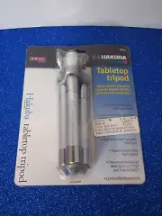 Hakuba Table Top Tripod 3-Section Digital Ready Photo Audio Video 11" TP-3
