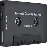 NDNCZDHC Car Audio Stereo System, Wireless Car Cassette Player Adapter Car Bluetooth Cassette Receiver Converter with USB Cable