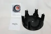 Recaps Nespresso Pod Holder Swivel Stand 360 Black Turntable Base 6" New Box CP