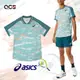 Asics 短袖 Tennis 男款 綠 短T 美網 網球 透氣 吳東霖 著用 亞瑟士【ACS】 2041A228302