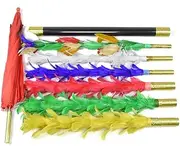 Feather Sticks Variation Magic Tricks Fether Flower to Umbrella/Bouquet/Flag Magician Props Mentalism Magic Gimmick Illusions