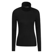 Mountain Warehouse Womens/Ladies Merino Wool Roll Neck Base Layer Top