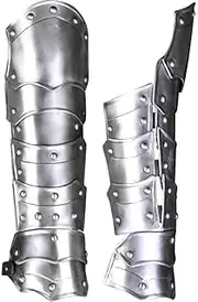 [MEER_CRAFT] Handmade Medieval Steel Bracers – Warrior Arm Protection for Knights & LARP Costume