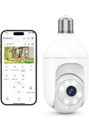 Qty: 5 Smart Camera Light Bulb Bundle