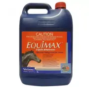 Virbac Equimax Liquid Allwormer 5 Litre Control Tapeworms Roundworms Horse