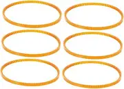 FONDOTIN 6pcs Sturdy Replacement Belts for Cotton Candy Machines Design for Home and Commercial Use Easy Installation for Smooth Operation and Extended Machine Life
