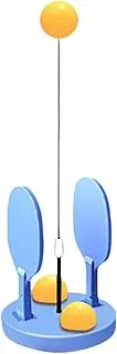 Table Tennis Training Equipment with Adjustable Height for Kids and Adults