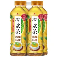 在飛比找Yahoo奇摩購物中心優惠-光泉 冷泡茶 冰釀烏龍 585ml*4入裝