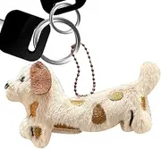 Cute Plush Keychain - Dachshund Dog Keychain,Cartoon Puppy Stuffed Keyring Backpack Decoration For Classroom Graduation Travel Suitcase