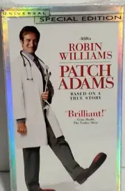 Special Edition "Patch Adams" New Sealed VHS Tape Robin Williams Ships Fast