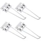 4pcs Metal Desk Legs Adjustable Folding Table Legs Folding Hairpin Legs