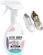 Lueear Shoe Cleaner Spray, 350ml Cleaning Agent for White Shoe, Lightweight Sneakers Stain Remover Spray for Fabric Knit PU Canvas Boot Rubber