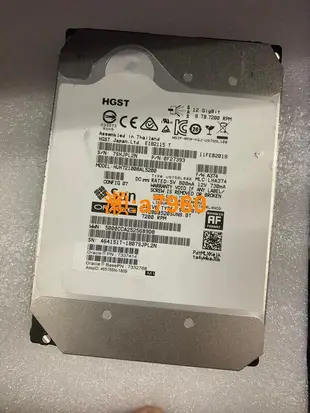 【可開發票】HGST 8T 7.2K 3.5 SAS 服務器硬