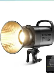 NEEWER CB60B 70W LED Video Light with 2.4G&APP Control, COB Bi Color 2700K-6500K