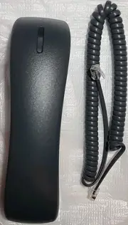 Cisco IP Series Handset Receiver With Curly Cord Gray New