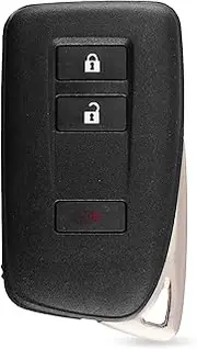 FLJKCT Car Key Shell Smart Key 2 3 4 Buttons Car Remote Key Shell,for Lexus ES350 is/ES/GS/NX/RX/GX GS300 GS350 IS250 ES250 NX200