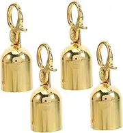 4pcs Rope End Cap Elegant Cord End Stoppers for Banister Rails and Welcome Columns Easy Installation for Home Decor