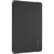 STM dux Carrying Case Apple iPad Air Tablet - Clear, Black - STM-222-066JZB-01