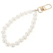 Mobile Phone Case Chain Miss Man Beaded Strap Charm Cellphone Lanyard