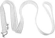 ETHZZLE Car Tow Strap Heavy Duty Pulling Rope Reinforced Towing Strap with Hook for Emergency Vehicle and Traction High Toughness Easy Installation