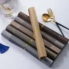 Rectangle Placemats PVC Table Mat Creative Dining Table Place Mats Hotel